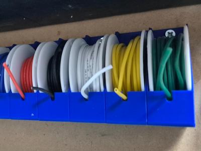 electrical wire spool holder