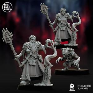 Drained Leader (Necromancer) - Vampiric Undead