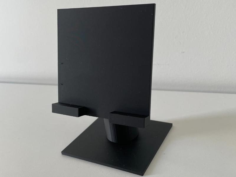 phone stand with access for charging