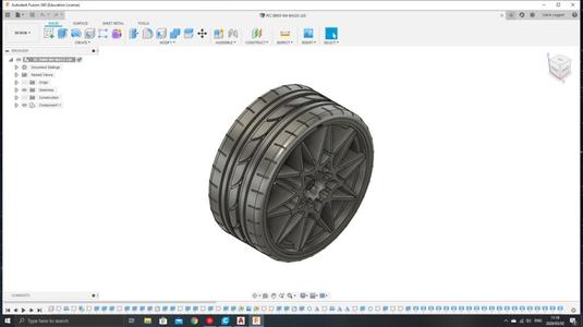 M4 INSPIRED WHEEL