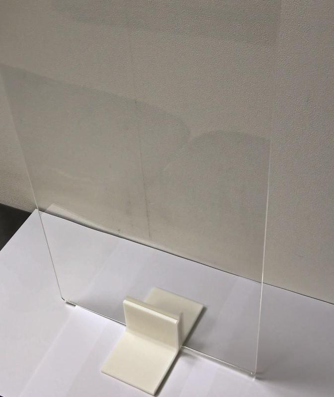 Acrylic board stand for blocking droplet 膠板座 - 防飛沬用