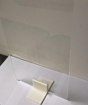 Acrylic board stand for blocking droplet 膠板座 - 防飛沬用