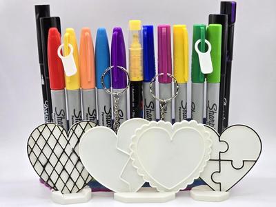Hearts Shapes Coloring