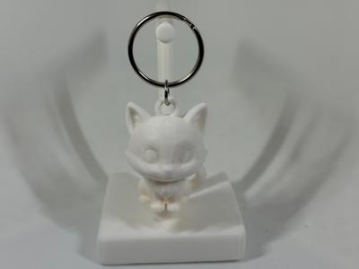 Mittens the Kitten Keychain