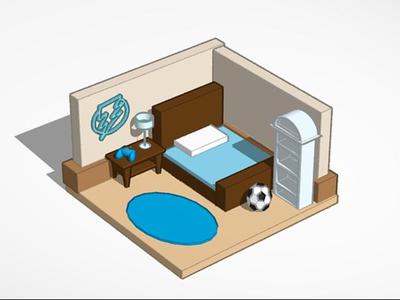 Blue Boys Doll Room :)