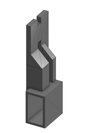 20mm Extended Skadis Parkside magnetic toolbar holder