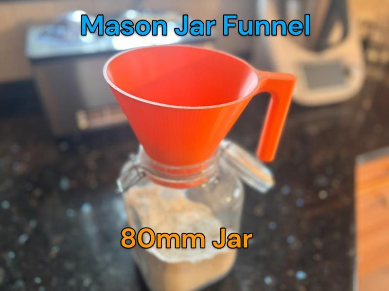 Funnel Mason Jar