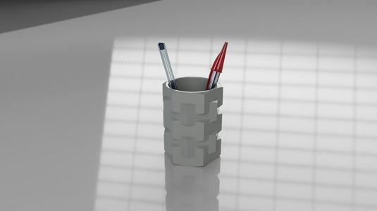 Pen holder - Porte crayons