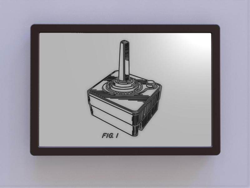 Atari Joystick Patent Art