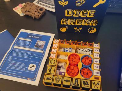 Dice Arena - Random, Fast and Fun Board Game