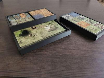 Storage box for DnD adventure tiles