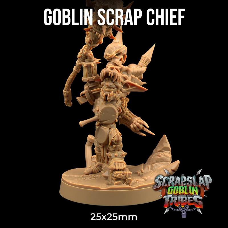 Goblin Scrap Chief | PRESUPPORTED | Scrap Slap Goblin Tribes