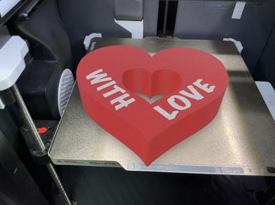 heart box chocolat