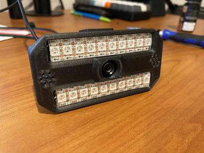 Logitech c920 Case Redesign with Neopixels