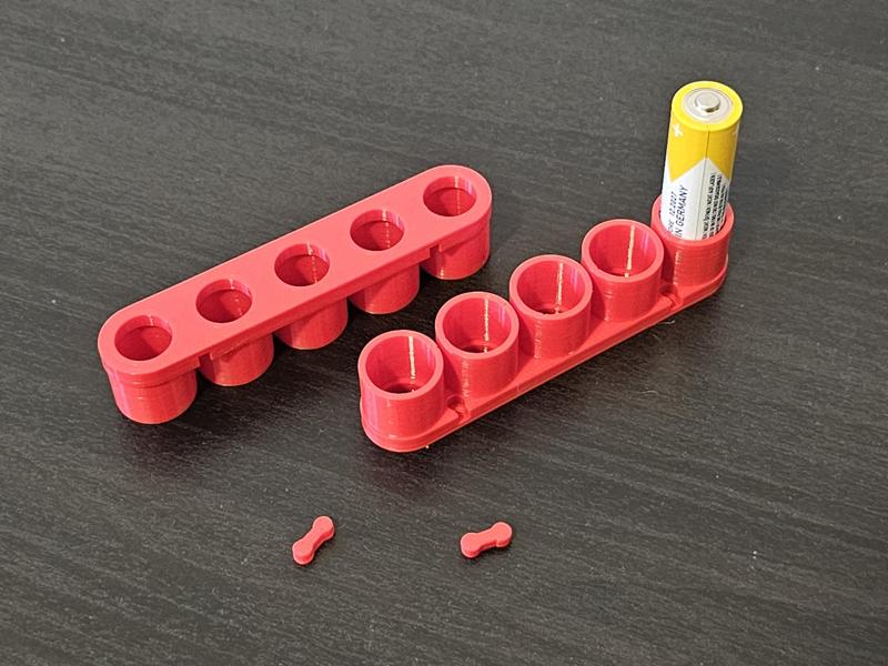 AA Battery stand (modular)
