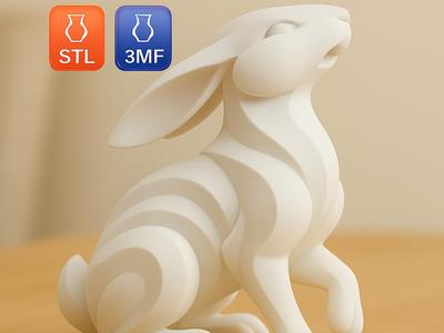 Fluffy Bunny Ornament – Adorable Table Decor