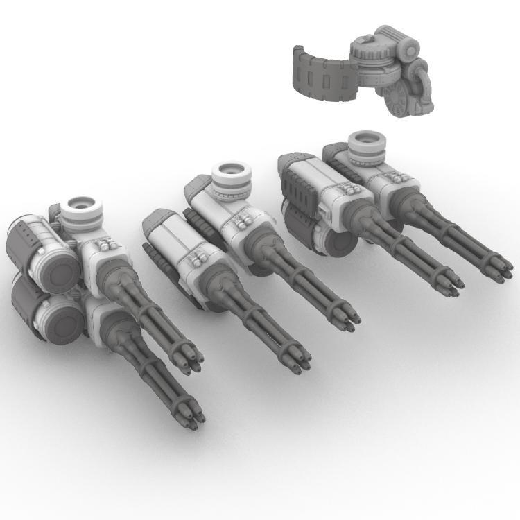 Project Gigante-Superheavy Battle and Gatling Cannon Upgrades