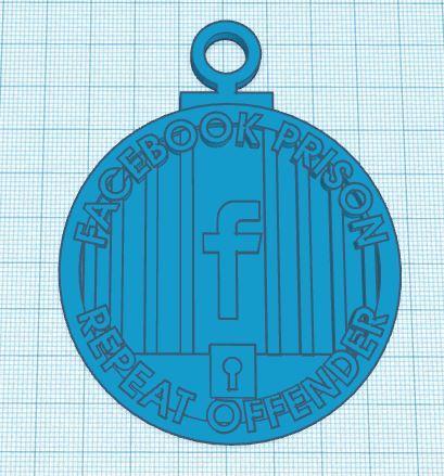 FB Prison Ornament