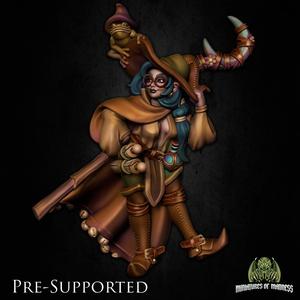 Ruby The Witch [PRE-SUPPORTED] Female Wizard Sorceress