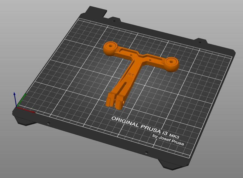 Remixed prusa filament guide (bigger ptfe) for MK3S+