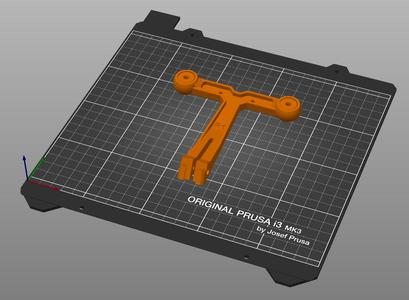 Remixed prusa filament guide (bigger ptfe) for MK3S+