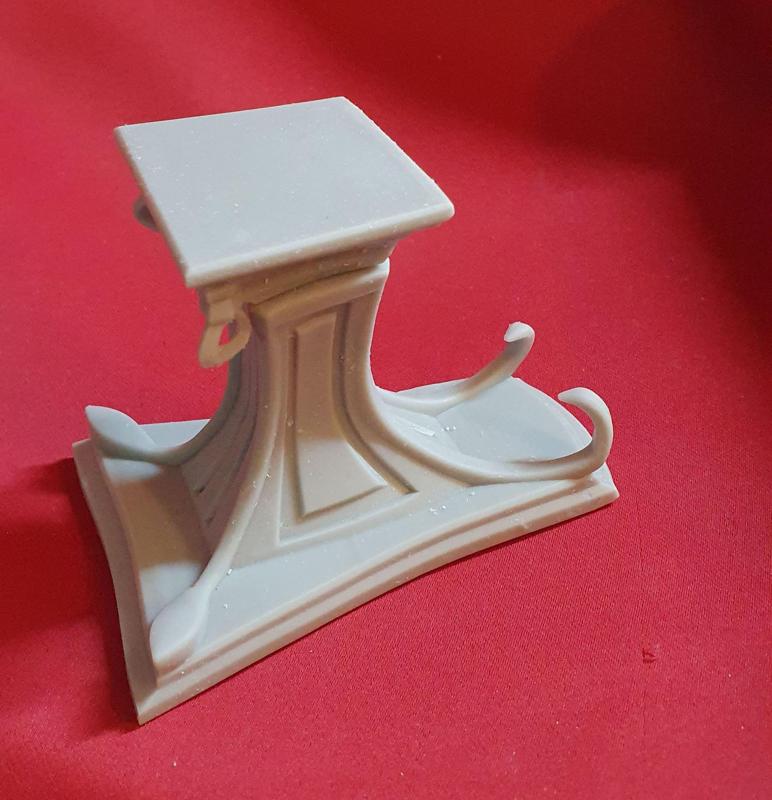 socle buste piédestal style Cthulhu