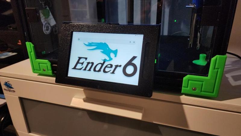 ender 6 tablet mounting kit for klipper