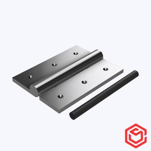 Six screw hinge