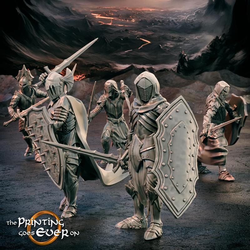 Shadow Knights - On Foot - Presupported