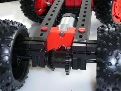 Fischertechnik PowerMotor Mount for U-Girder 
