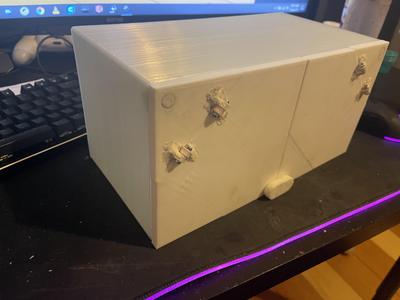 Box With Hinged door