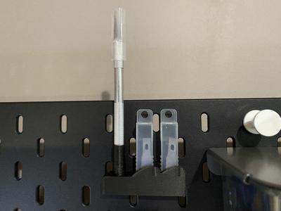Ikea Skadis Scalpel and Spare Blades Holders