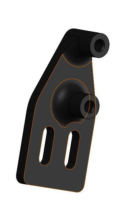 Endstop holder for Sculpfun S9 with Monorail; Halterung für Endschalter für Sculpfun S9 mit Profilschienführung