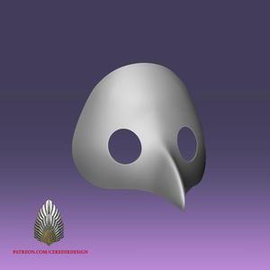 Genshin Abyss Mage MAsk 3d digital file