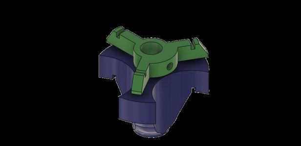 Sharpie Click / Retractable Pen Holder for 65mm mount