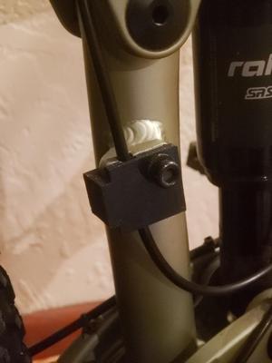 Mountain Bike Dropper Post Cable Mount Front Derailleur