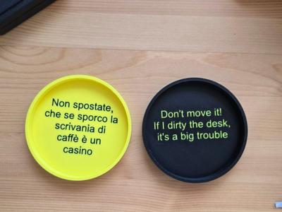 Charming Coasters - Office Desk