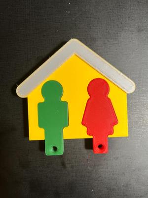 Keychain and Tags - FAMILY - key ring