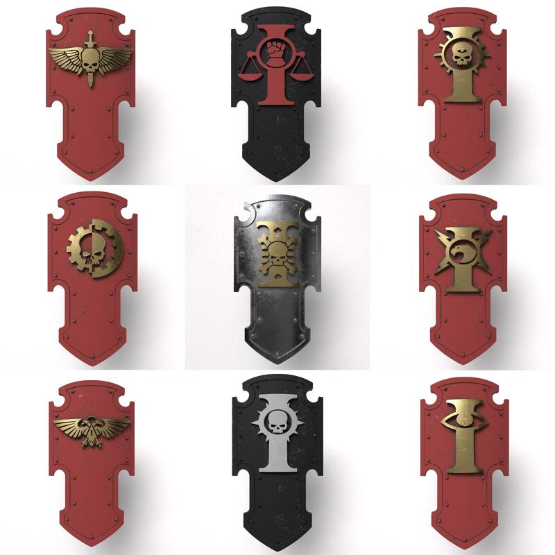 Relic shields collection 3