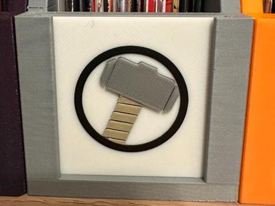 Thor - Comic book holder label