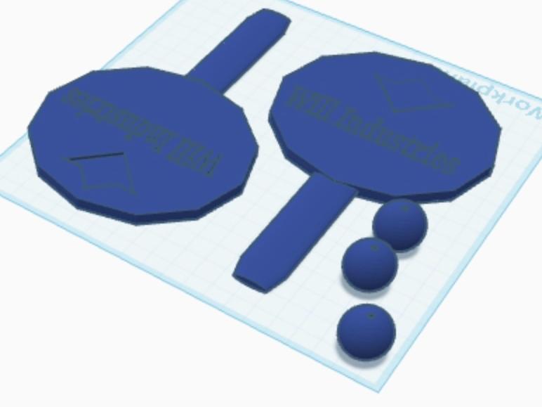 Mini Pickle Ball Set