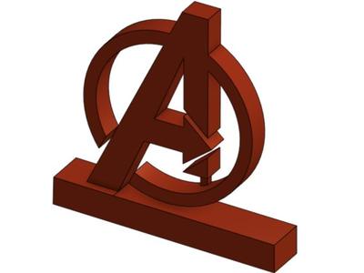 Avengers Logo Stand