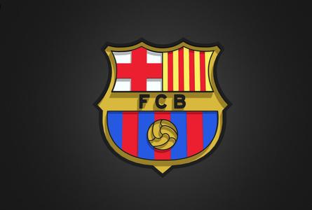 FC Barcelona 3D Logo Shield