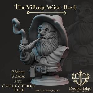 The Village Wise Bust