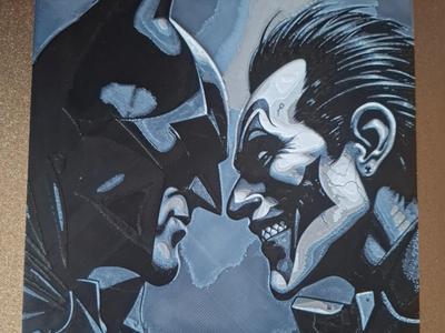 Batman and the Joker hueforge