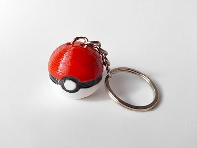 Llavero Pokebola Pokemon - pokemon pokeball keychain