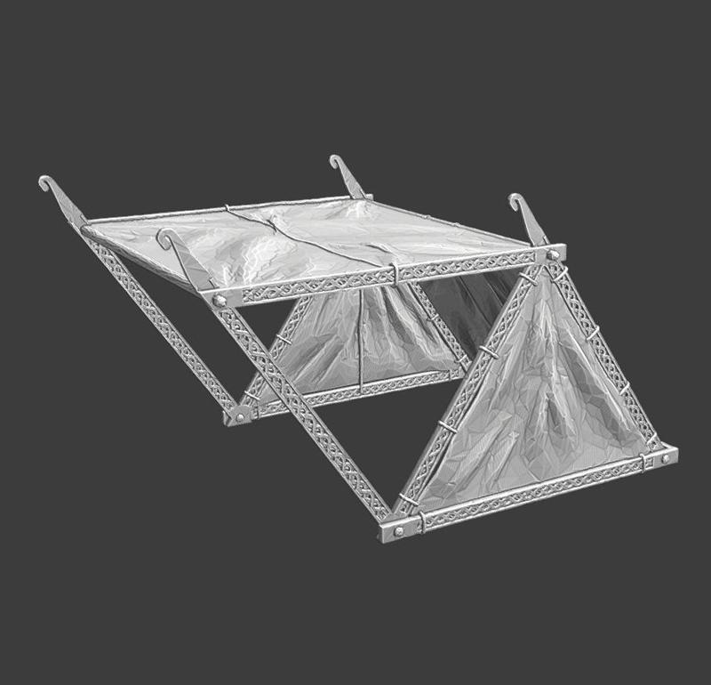 Viking Tent - Wargaming props