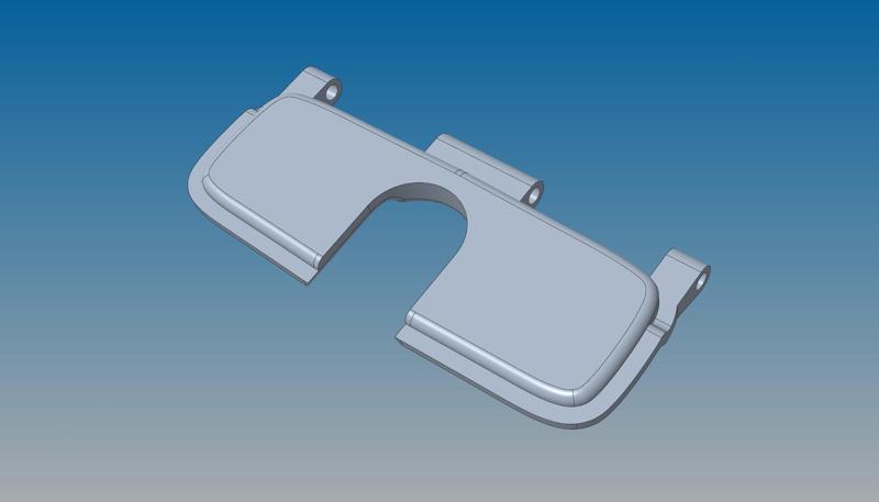 Hood Latch Cover - Cover - Sportellino serratura cofano posteriore 8J8863471A  Audi TT 8J 2006 - 2014