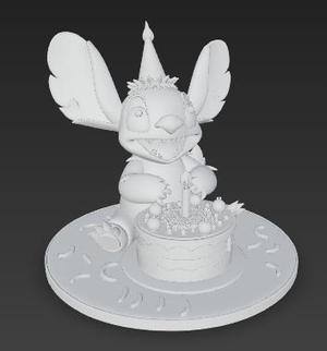 Stitch Cake