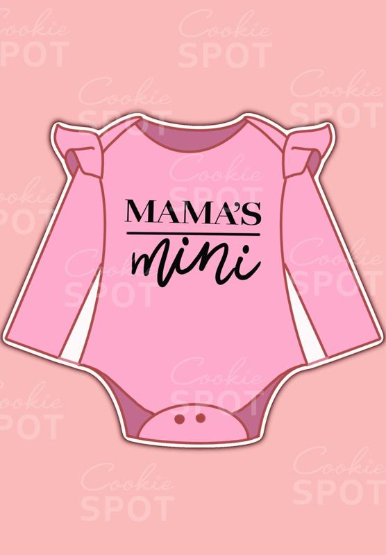 Baby Girl Onesie Cookie Cutter